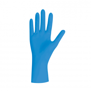 Handschoen Unigloves Nitril Blue Pearl - 100 st - small