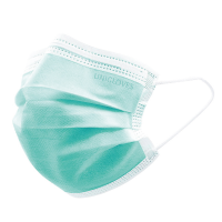 Chirurgisch Masker Unigloves Type IIR - groen - 50 st - 2+1 gratis