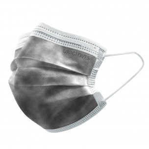 Chirurgisch Masker Unigloves Type IIR - grijs - 50 st
