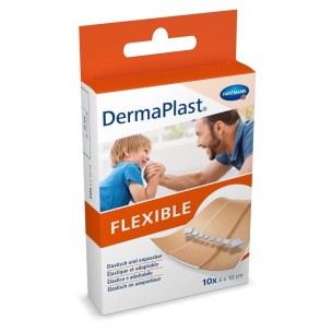 Dermaplast Flexible 6 x 10 cm - 10 stuks